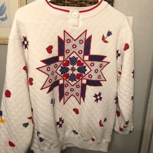 Quilt Sweatshirt